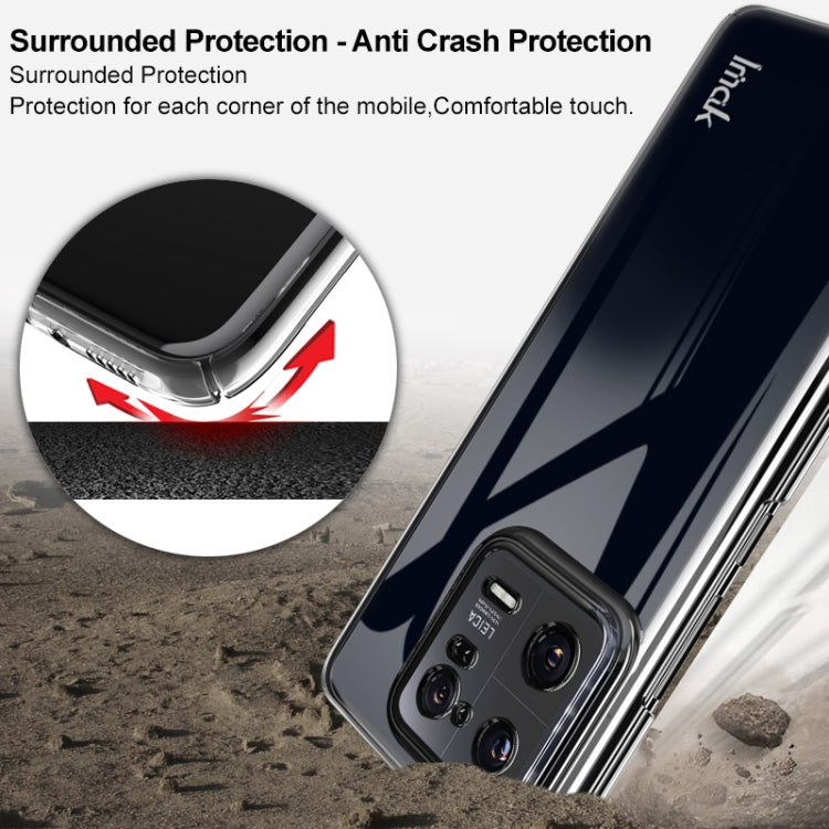 For Xiaomi 13 Pro 5G 8.38mm Ceramic Version imak Wing II Pro Series Wear-resisting Crystal Phone Protective Case(Transparent) - 13 Pro Cases by imak | Online Shopping UK | buy2fix