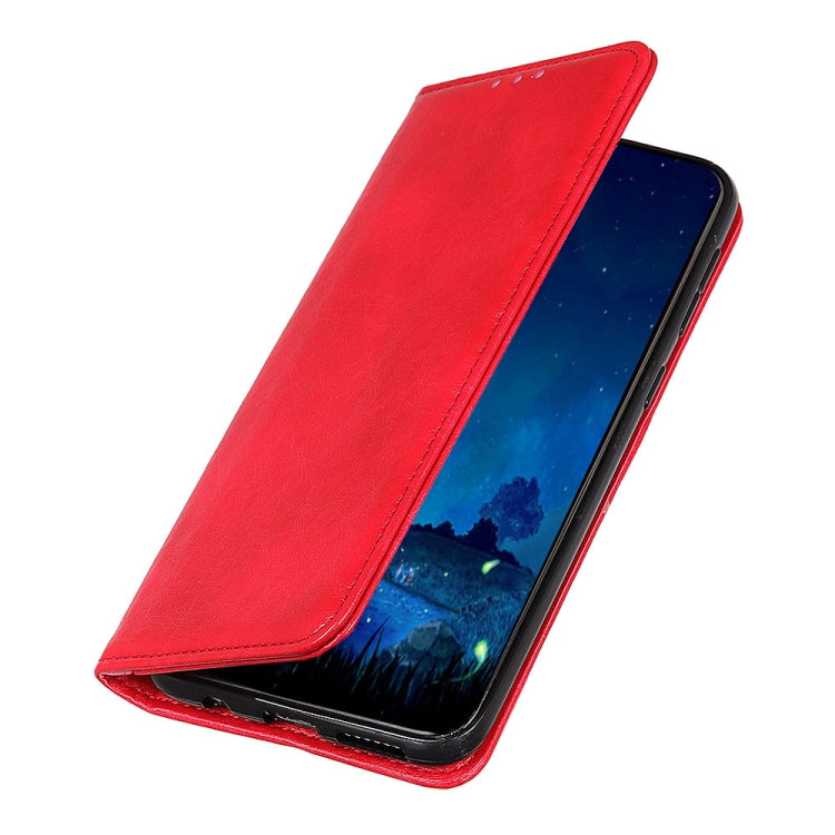 For OnePlus 11 5G Magnetic Crazy Horse Texture Leather Phone Case(Red) - OnePlus Cases by buy2fix | Online Shopping UK | buy2fix