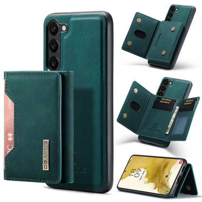 For Samsung Galaxy S23+ 5G DG.MING M2 Series 3-Fold Multi Card Bag + Phone Case(Green) - Galaxy S23+ 5G Cases by DG.MING | Online Shopping UK | buy2fix