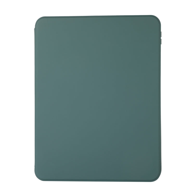 2 in 1 Acrylic Split Rotating Leather Tablet Case For iPad Air 13 2024 / iPad Pro 12.9 2022 / 2020 / 2021 / 2018(Pine Needle Green) - iPad Pro 12.9 (2022/2021) Cases by buy2fix | Online Shopping UK | buy2fix