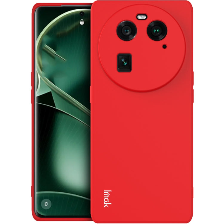 For OPPO Find X6 5G imak UC-4 Series Straight Edge TPU Phone Case(Red) - OPPO Cases by imak | Online Shopping UK | buy2fix
