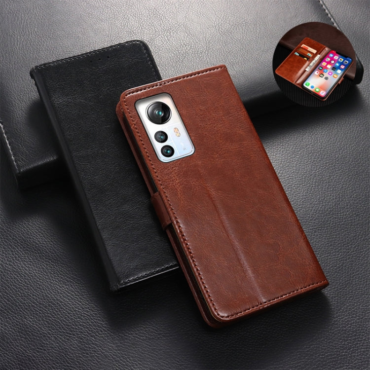 For Blackview A85 idewei Crazy Horse Texture Leather Phone Case with Holder(Rose Red) - More Brand by idewei | Online Shopping UK | buy2fix