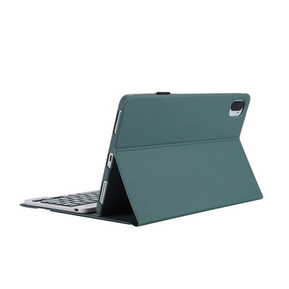 For Xiaomi Pad 6 / Pad 6 Pro A0N7 Lambskin Texture Ultra-thin Bluetooth Keyboard Leather Case(Dark Green) - Others Keyboard by buy2fix | Online Shopping UK | buy2fix