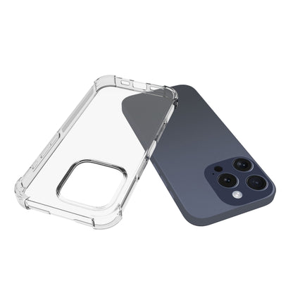 For iPhone 16 Pro Shockproof Non-slip Thickening TPU Phone Case(Transparent) - iPhone 16 Pro Cases by buy2fix | Online Shopping UK | buy2fix