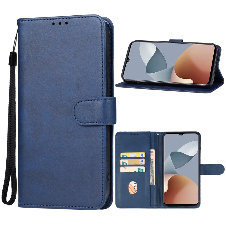 For ZTE Blade A73 4G/Blade V50 Smart/Axon 50 Lite Leather Phone Case(Blue) - ZTE Cases by buy2fix | Online Shopping UK | buy2fix