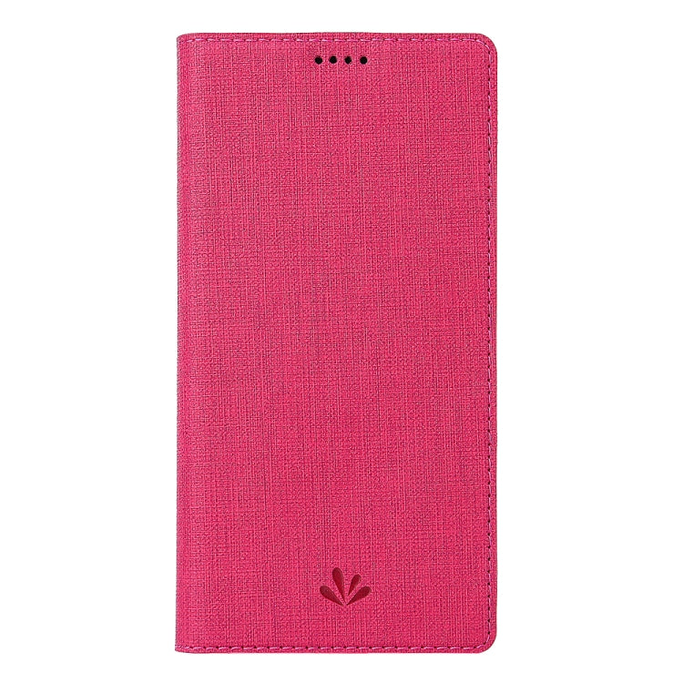 For OnePlus 8 Pro ViLi DMX-54 Shockproof TPU + PU Leather Magnetic Attraction Horizontal Flip Protective Case with Card Slots & Holder(Rose Red) - OnePlus Cases by ViLi | Online Shopping UK | buy2fix