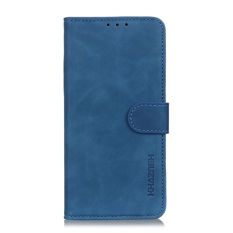 For Xiaomi Redmi Note 13 Pro+ KHAZNEH Retro Texture Flip Leather Phone Case(Blue) - Note 13 Pro+ Cases by buy2fix | Online Shopping UK | buy2fix