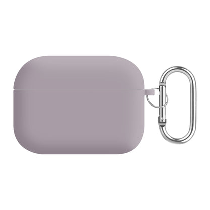 For AirPods Pro PC Lining Silicone Bluetooth Earphone Protective Case(Pebble Grey) - For AirPods Pro by buy2fix | Online Shopping UK | buy2fix