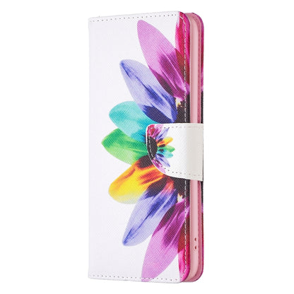 For Xiaomi Redmi 13C Colored Drawing Pattern Leather Phone Case(Sun Flower) - 13C Cases by buy2fix | Online Shopping UK | buy2fix