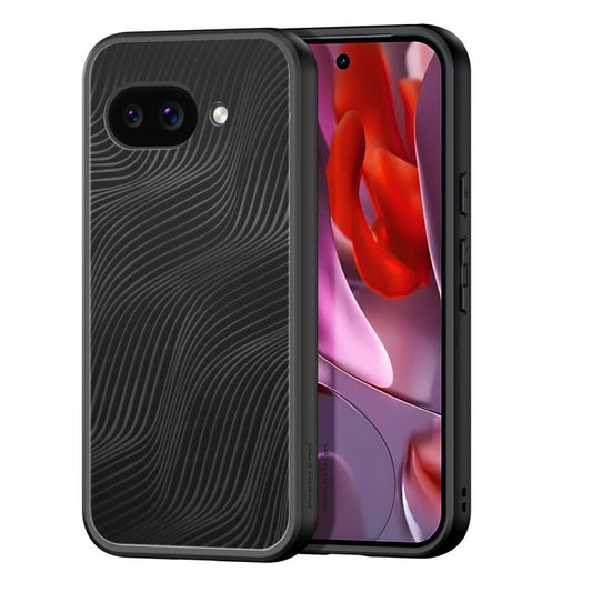 For Google Pixel 9a DUX DUCIS Aimo Series TPU + PC Frosted Feel Phone Case(Black) - Google Cases by DUX DUCIS | Online Shopping UK | buy2fix