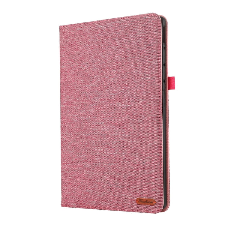 For Huawei MatePad Pro 12.2 2024 Fabric Leather Tablet Case(Rose Red) - Huawei by buy2fix | Online Shopping UK | buy2fix