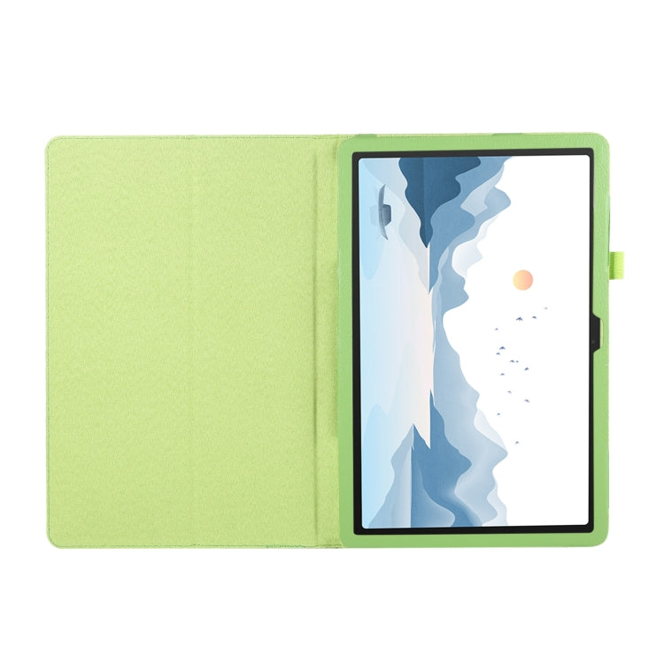 For Lenovo Xiaoxin Pad 11 2024 / M11 Litchi Texture Leather Tablet Case(Green) - Lenovo by buy2fix | Online Shopping UK | buy2fix