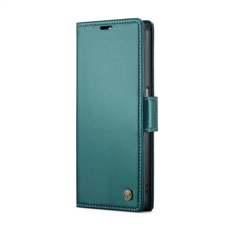 For OPPO A77 4G Global / A57e 4G CaseMe 023 Butterfly Buckle Litchi Texture RFID Anti-theft Leather Phone Case(Pearly Blue) - OPPO Cases by CaseMe | Online Shopping UK | buy2fix