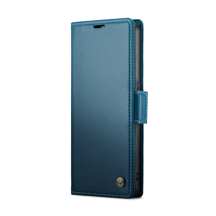 For OPPO Reno8 T 5G/A1 Pro 5G CaseMe 023 Butterfly Buckle Litchi Texture RFID Anti-theft Leather Phone Case(Blue) - OPPO Cases by CaseMe | Online Shopping UK | buy2fix