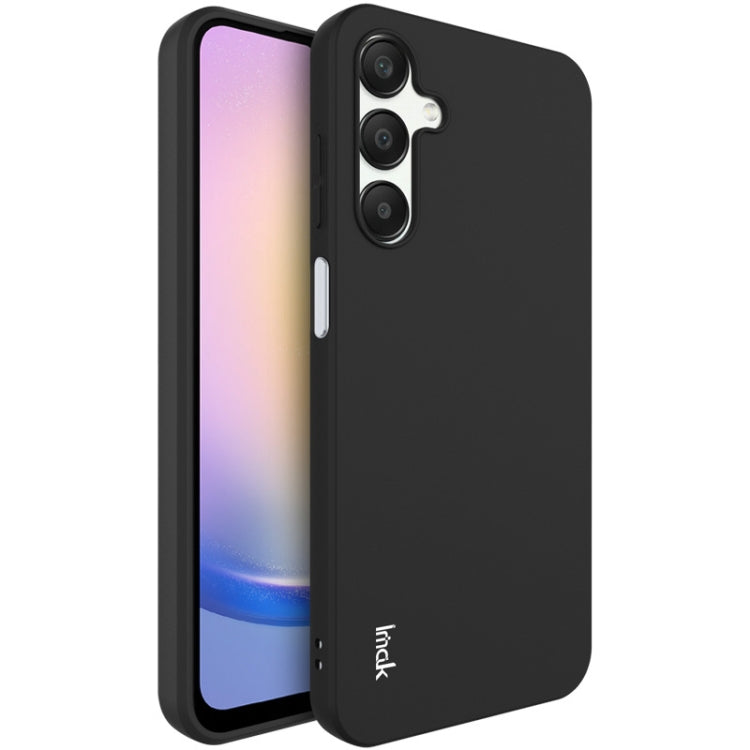 For Samsung Galaxy A25 5G IMAK UC-3 Series Shockproof Frosted TPU Phone Case(Black) - Galaxy Phone Cases by imak | Online Shopping UK | buy2fix