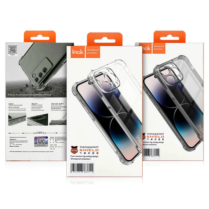 For Xiaomi 14 5G imak Shockproof Airbag TPU Phone Case(Transparent) - 14 Cases by imak | Online Shopping UK | buy2fix