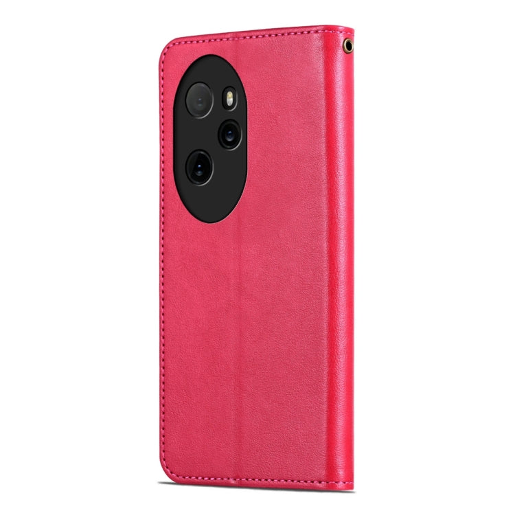 For Honor 100 Pro AZNS Sheepskin Texture Flip Leather Phone Case(Red) - Honor Cases by AZNS | Online Shopping UK | buy2fix