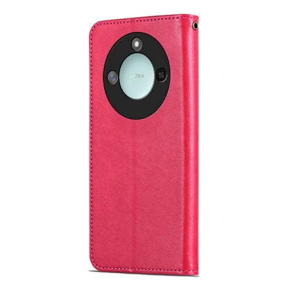 For Honor X60 AZNS Sheepskin Texture Flip Leather Phone Case(Red) - Honor Cases by AZNS | Online Shopping UK | buy2fix