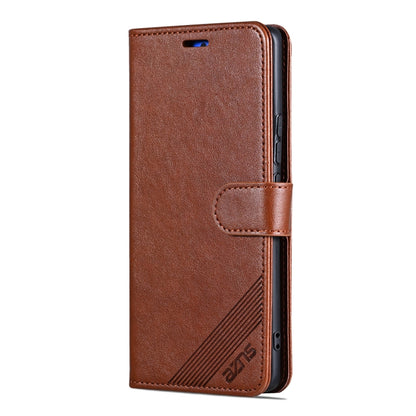 For Honor 300 AZNS Sheepskin Texture Flip Leather Phone Case(Brown) - Honor Cases by AZNS | Online Shopping UK | buy2fix