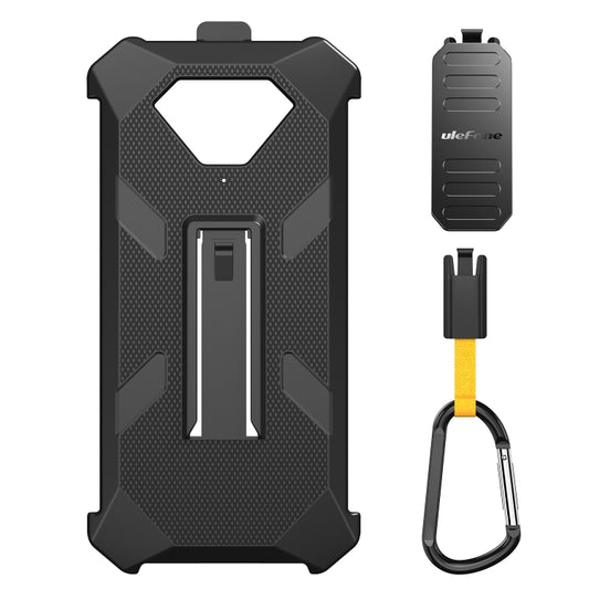 For Ulefone Armor X13 Ulefone Back Clip Phone Case with Carabiner(Black) - Ulefone Cases by Ulefone | Online Shopping UK | buy2fix