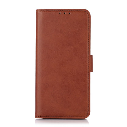 For iPhone 16 Cow Texture Leather Phone Case(Brown) - iPhone 16 Cases by buy2fix | Online Shopping UK | buy2fix