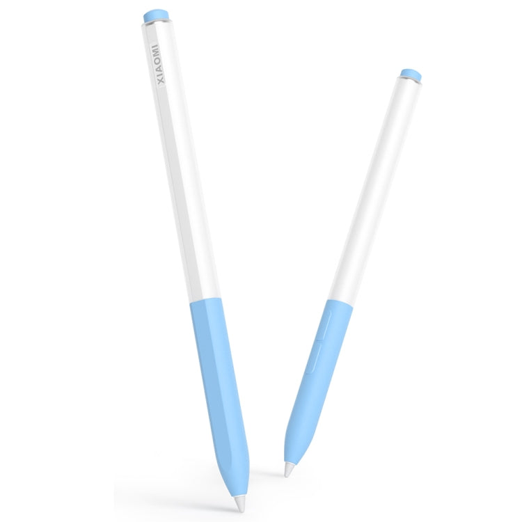 For Xiaomi Stylus Pen 2 Jelly Style Translucent Silicone Protective Pen Case(Blue) - Pencil Accessories by buy2fix | Online Shopping UK | buy2fix