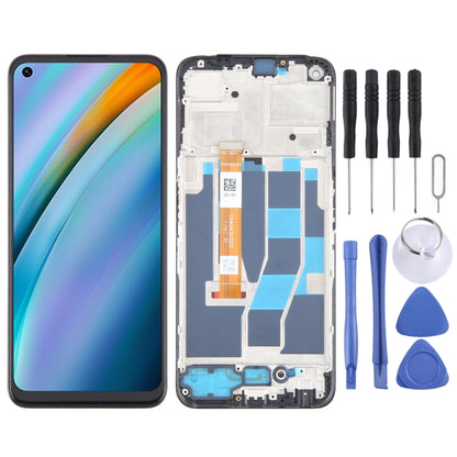 For Realme Q3s OEM LCD Screen Digitizer Full Assembly with Frame - LCD Screen by buy2fix | Online Shopping UK | buy2fix