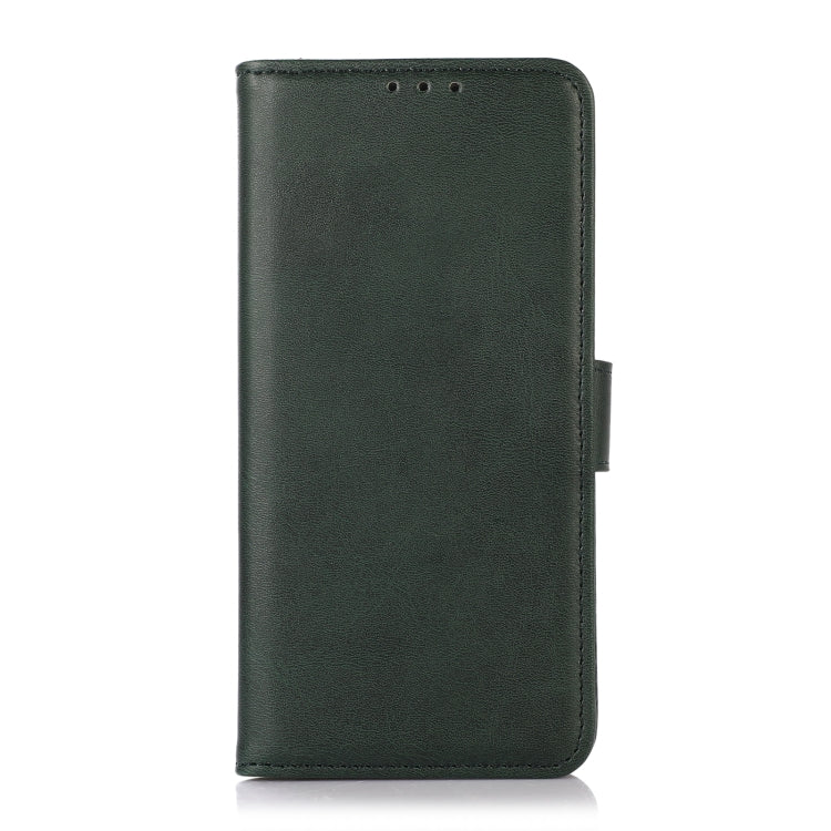 For OnePlus 12 Cow Texture Leather Phone Case(Green) - OnePlus Cases by buy2fix | Online Shopping UK | buy2fix