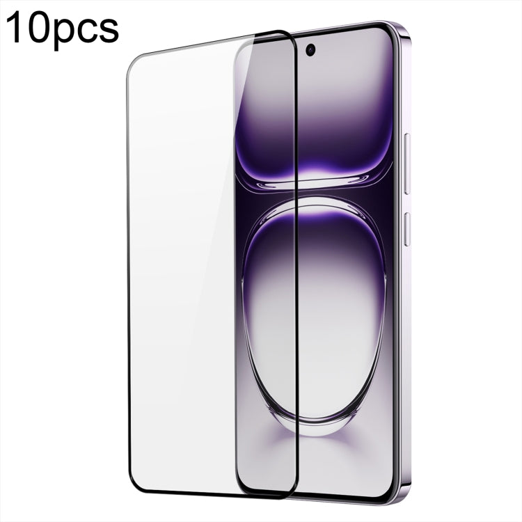 For OPPO Reno12 Pro Global 10pcs DUX DUCIS 0.33mm 9H Medium Alumina Tempered Glass Film - Reno12 Pro Tempered Glass by DUX DUCIS | Online Shopping UK | buy2fix