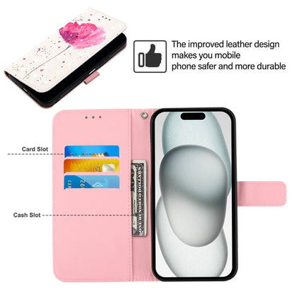 For iPhone 16 Pro Max 3D Painting Horizontal Flip Leather Phone Case(Flower) - iPhone 16 Pro Max Cases by buy2fix | Online Shopping UK | buy2fix