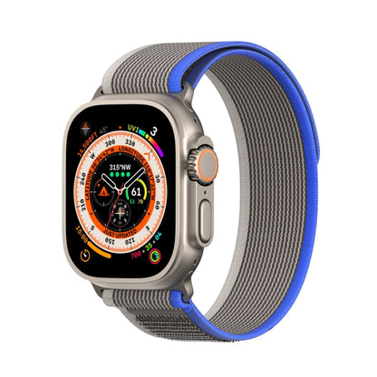 For Apple Watch SE 2022 40mm DUX DUCIS YJ Series Nylon Watch Band(Blue) - Watch Bands by DUX DUCIS | Online Shopping UK | buy2fix