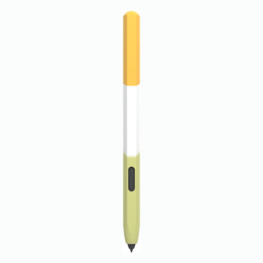 For Samsung Galaxy Tab S7 LOVE MEI Rainbow Liquid Silicone Protective Pen Case(Yellow) - Pencil Accessories by LOVE MEI | Online Shopping UK | buy2fix