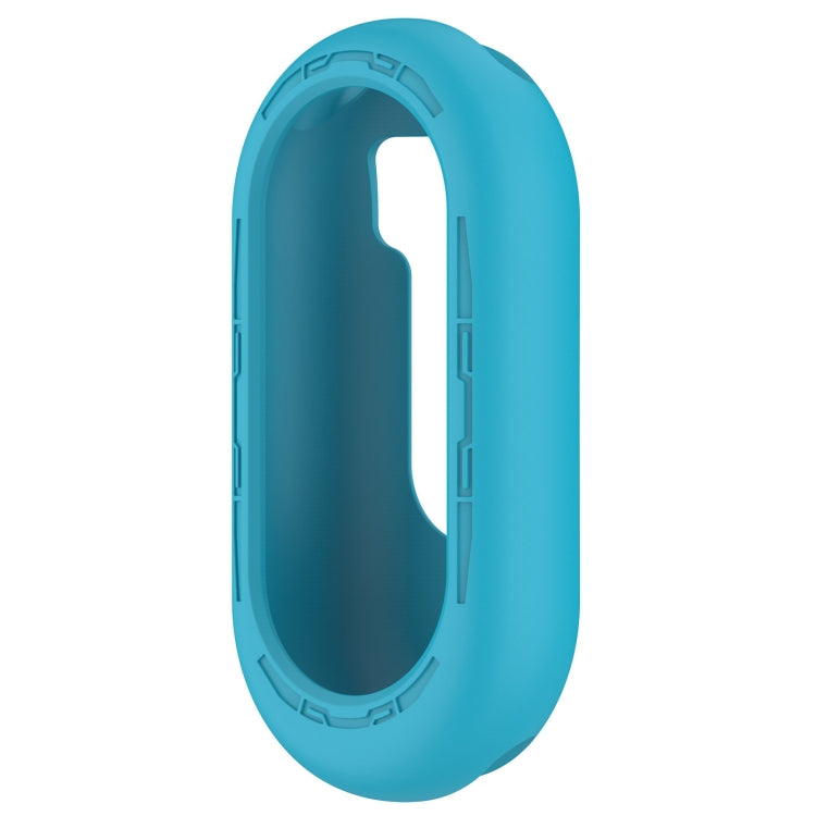 For Xiaomi Mi Band 8 Pure Color Silicone Watch Protective Case(Sky Blue) - Watch Cases by buy2fix | Online Shopping UK | buy2fix