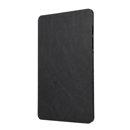 For Samsung Galaxy Tab S9 TPU Flip Tablet Protective Leather Case(Black) - Galaxy Tab S9 Cases by buy2fix | Online Shopping UK | buy2fix