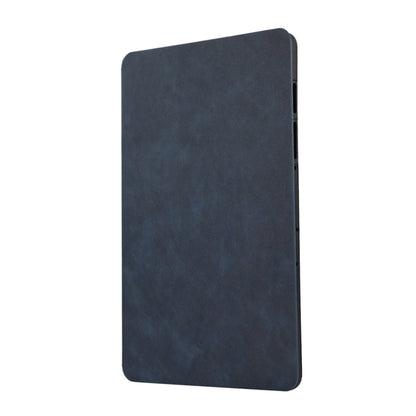 For Samsung Galaxy Tab S9 TPU Flip Tablet Protective Leather Case(Dark Blue) - Galaxy Tab S9 Cases by buy2fix | Online Shopping UK | buy2fix