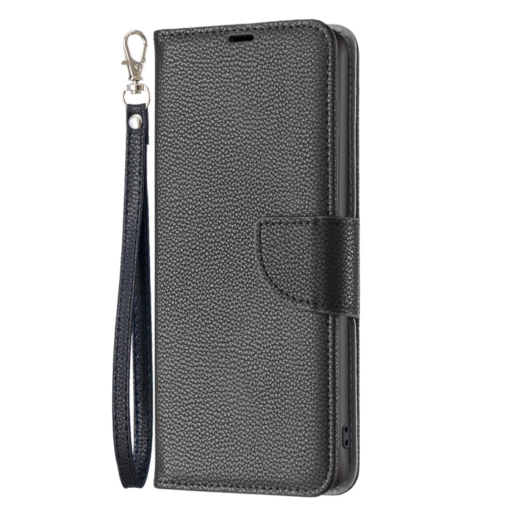 For Samsung Galaxy A55 Litchi Texture Pure Color Flip Leather Phone Case(Black) - Galaxy Phone Cases by buy2fix | Online Shopping UK | buy2fix