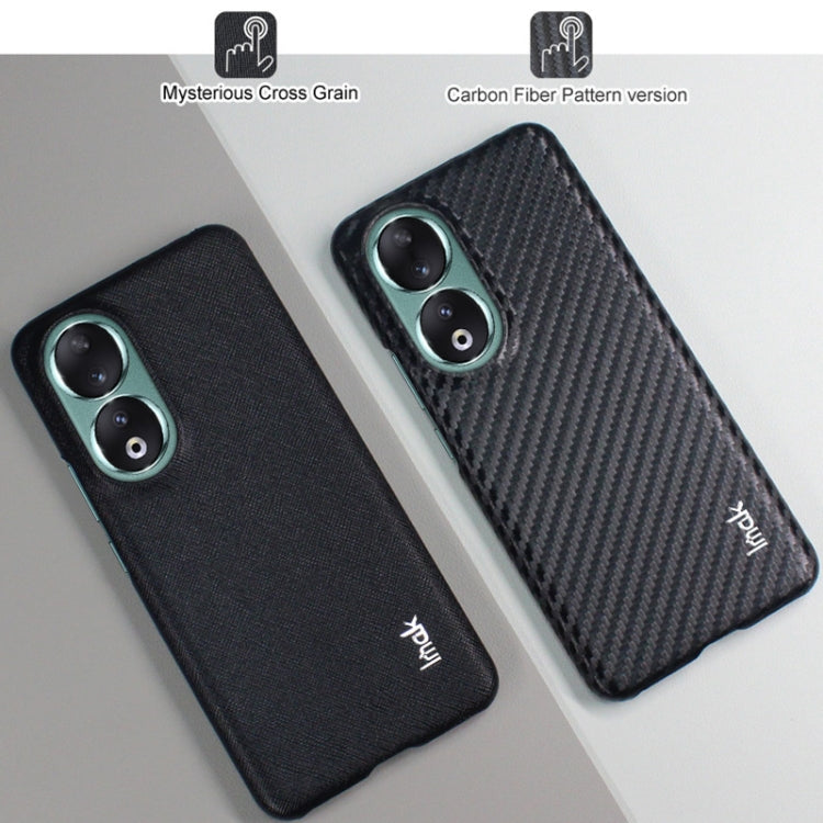 For Honor 90 5G imak Ruiyi Series PU + PC Phone Case(Cross Texture) - Honor Cases by imak | Online Shopping UK | buy2fix