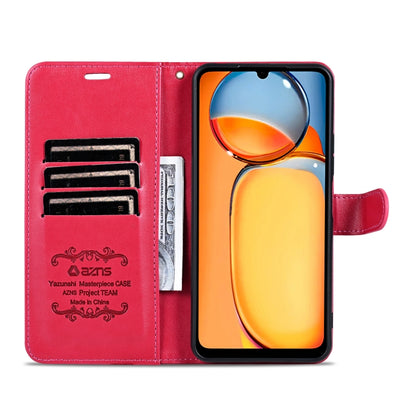 For Huawei Enjoy 70z AZNS Sheepskin Texture Flip Leather Phone Case(Red) - Huawei Cases by AZNS | Online Shopping UK | buy2fix