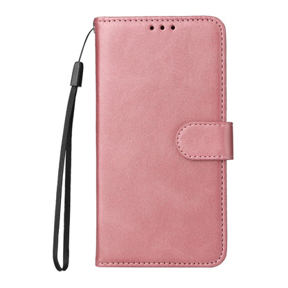 For OnePlus 13 Classic Calf Texture Flip Leather Phone Case(Rose Gold) - OnePlus Cases by buy2fix | Online Shopping UK | buy2fix