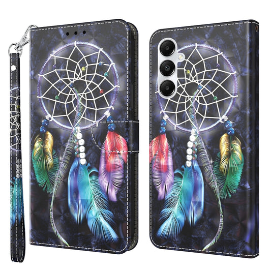 For Samsung Galaxy A05s 3D Painted Leather Phone Case(Colorful Dreamcatcher) - Galaxy Phone Cases by buy2fix | Online Shopping UK | buy2fix