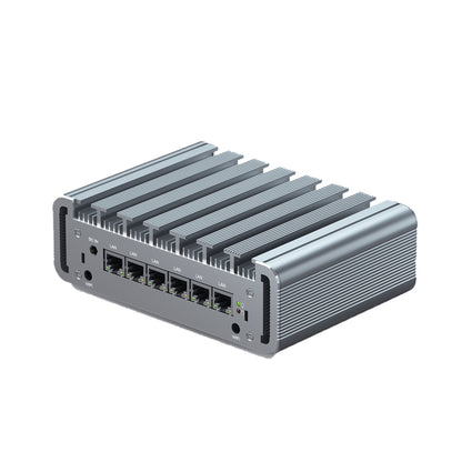 HYSTOU PO9B-J4125-6L Embedded Intel Celeron J4125 Processor Six Network Ports Mini Host, Specification:4GB+64GB - Windows Mini PCs by HYSTOU | Online Shopping UK | buy2fix