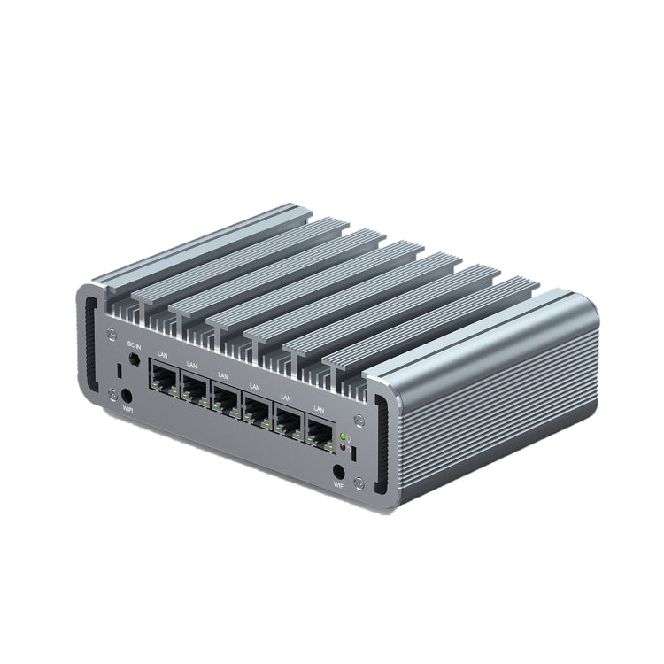 HYSTOU PO9B-J4125-6L Embedded Intel Celeron J4125 Processor Six Network Ports Mini Host, Specification:16GB+512GB+1TB - Windows Mini PCs by HYSTOU | Online Shopping UK | buy2fix