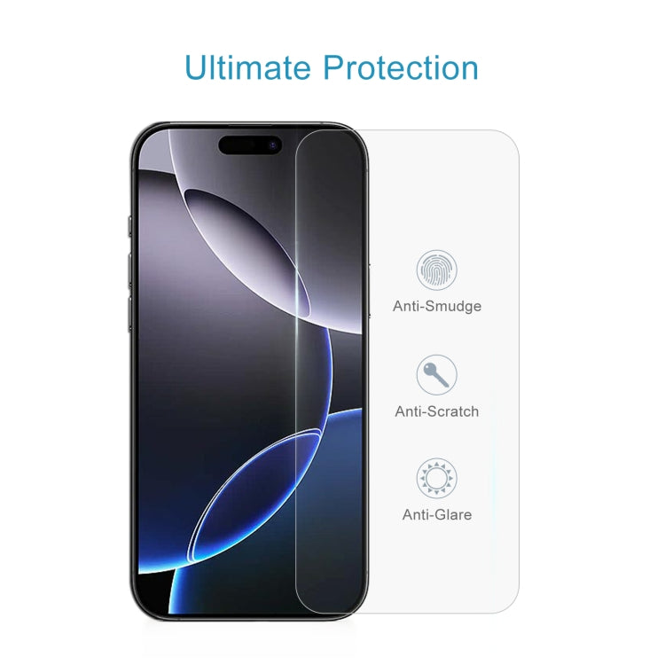 For iPhone 16 Pro Max 10pcs 0.26mm 9H 2.5D Tempered Glass Film - iPhone 16 Pro Max Tempered Glass by buy2fix | Online Shopping UK | buy2fix