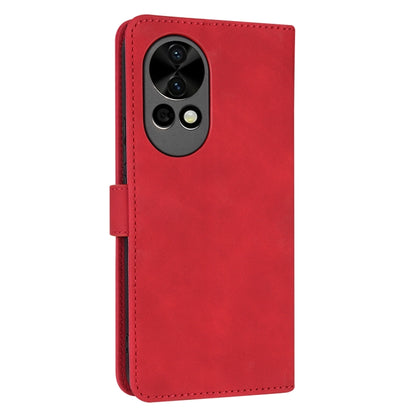 For Huawei nova 12 Pro AZNS Skin Feel Calf Texture Flip Leather Phone Case(Red) - Huawei Cases by AZNS | Online Shopping UK | buy2fix