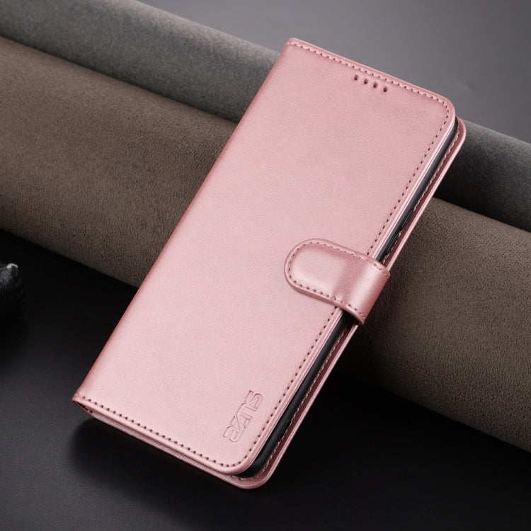 For Honor X50 AZNS Skin Feel Calf Texture Flip Leather Phone Case(Rose Gold) - Honor Cases by AZNS | Online Shopping UK | buy2fix