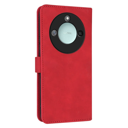 For Honor X60 AZNS Skin Feel Calf Texture Flip Leather Phone Case(Red) - Honor Cases by AZNS | Online Shopping UK | buy2fix