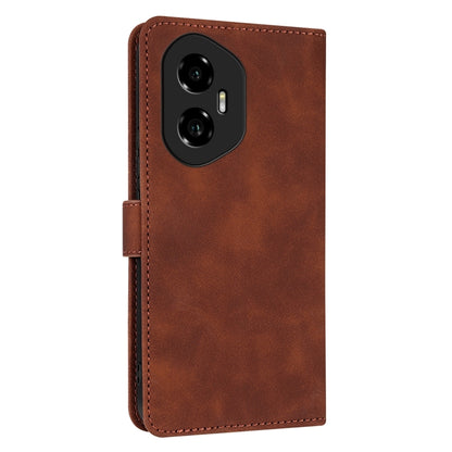 For Honor 300 AZNS Skin Feel Calf Texture Flip Leather Phone Case(Brown) - Honor Cases by AZNS | Online Shopping UK | buy2fix