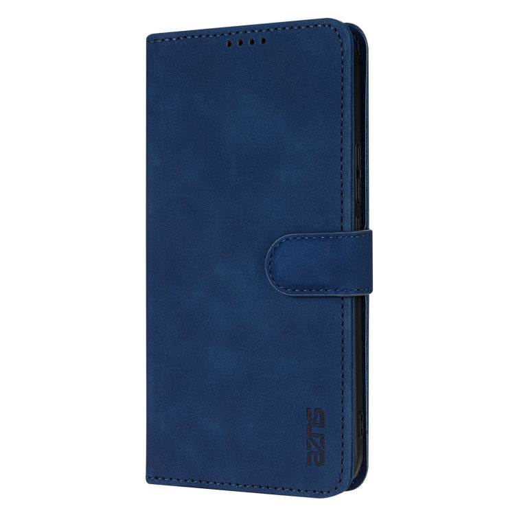 For Honor 300 Ultra AZNS Skin Feel Calf Texture Flip Leather Phone Case(Blue) - Honor Cases by AZNS | Online Shopping UK | buy2fix