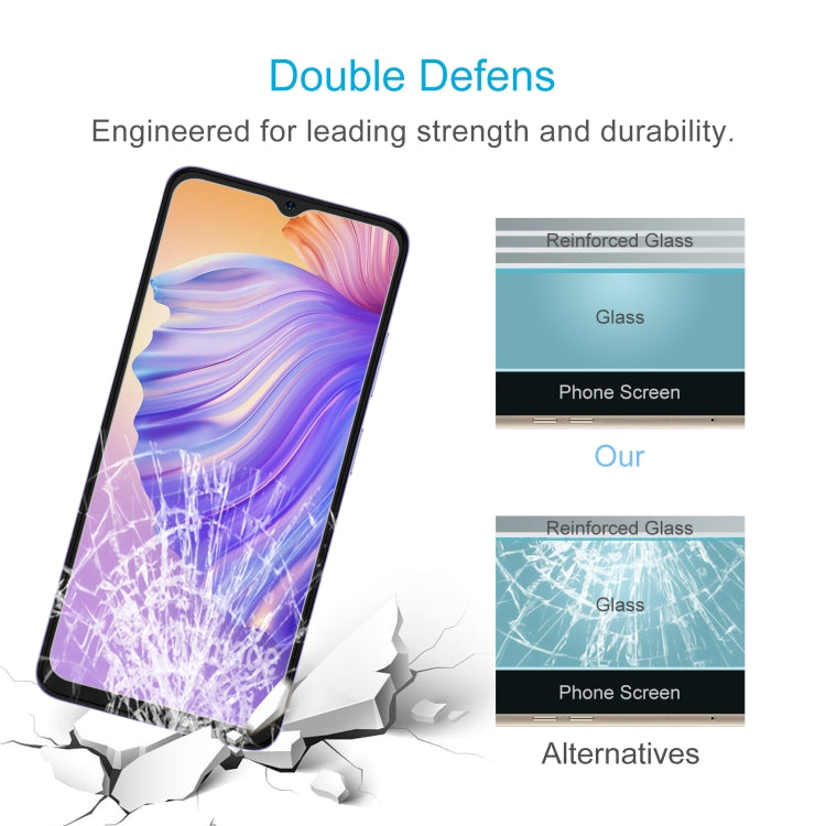 For Ulefone Note 21 10pcs 0.26mm 9H 2.5D Tempered Glass Film - Ulefone Tempered Glass by buy2fix | Online Shopping UK | buy2fix