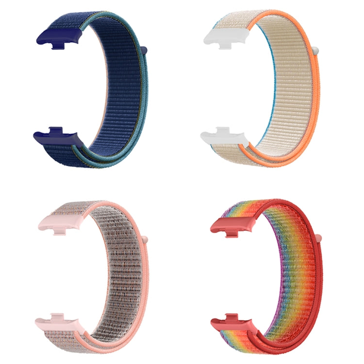 For Xiaomi Mi Band 8 Pro Nylon Loop Watch Band(Colorful) - Watch Bands by buy2fix | Online Shopping UK | buy2fix
